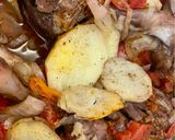 صورة لخطوة 6 من وصفة موزات ضأن مع البطاطس في الفرن🐏🥔🥩🍛