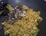 Foto langkah ke 4 dari resep Nasi goreng kambing pete.