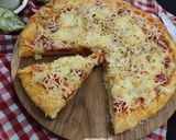 Foto langkah ke 6 dari resep 2. Pizza Homemade (Metode Autolisis).