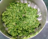 A picture of step 3 of Leafy vegetable Chana daal Cutlets.