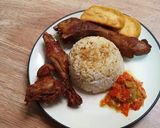 Foto langkah ke 6 dari resep Bebek Goreng Komplit.