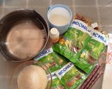 Foto langkah ke 1 dari resep Es Lilin Creamy Matcha.