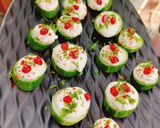 हेल्दी कुकुंबर बाइट्स (healthy cucumber bites recipe in Hindi) रेसिपी चरण 3 फोटो