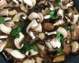 Mushroom Omelette with fresh Coriander and Butter recipe step 3 photo