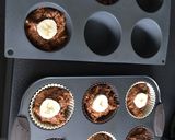Une image de l'étape 3 de Muffins banane - chocolat - beurre de cacahuète (vegan 🌱).