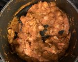A picture of step 10 of Butter chicken/paneer gravy (no cream!).