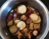 A picture of step 1 of Sweet Potato Gul Gula.