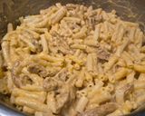 Növényi tejszínes-paprikás szója csőtésztával (vegán) recept fázis 4 fotója