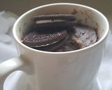 A picture of step 6 of Oreo Eggless Mug Cake.