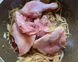A picture of step 4 of Chicken Masala Khichudi.