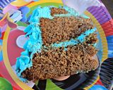 Foto del paso 3 de la receta Tarta vestido de muñeca Frozen