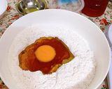 Hình bước làm 2 của món Bánh trung thu nướng nhân có sẵn!
