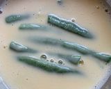 A picture of step 5 of Green Bean Tempura.
