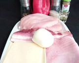 Foto del paso 1 de la receta: Pechuga de pollo rellena, asada al horno