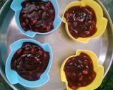 A picture of step 4 of Pomegranate delight.