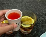 A picture of step 2 of The Unusual Negroni.