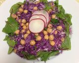 Foto del paso 1 de la receta: Ensalada de garbanzos, repollo rojo
