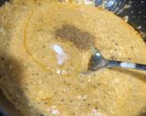 A picture of step 5 of Drumstick besan curry.