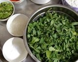 A picture of step 1 of Methi muthiya.