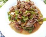 Foto langkah ke 3 dari resep Cumi asin cabe ijo.