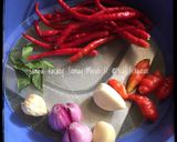 Foto langkah ke 2 dari resep Sambal Kacang Siomay Merah.