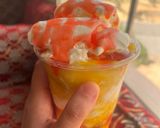 صورة لخطوة 2 من وصفة فخفخينا الفواكه والآيسكريم🍧