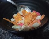 A picture of step 1 of Chips Namkeen Sandwich.