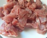صورة لخطوة 2 من وصفة مكرونه الديك الرومي و صلصة بيضاء 😋😋😋
