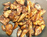 A picture of step 7 of Grilled Pork Liver with Yakiniku Sauce.
