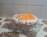 Foto del paso 11 de la receta: Postre de duraznos con merenguitos y extra de coco rallado🥥🥥🍑