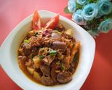 Foto langkah ke 6 dari resep Krengsengan Hati Ayam.