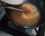 A picture of step 3 of Sweet and Sour Sauce Thai style.