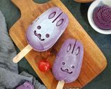 Foto langkah ke 8 dari resep Es Krim Ubi ungu.