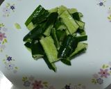 韓式小菜:酸醋小黃瓜的食譜步驟1照片