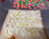 A picture of step 5 of Kawaii Cheese Cookie Cheese Toast.