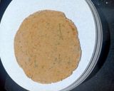 A picture of step 3 of Multigrain Thepla.