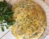Foto del paso 4 de la receta: Tortilla de calabacín con Albahaca