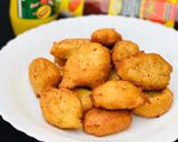 A picture of step 5 of Yam akara.