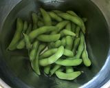 A picture of step 2 of Frozen Edamame with Yukari Seasoning.