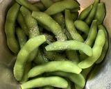 A picture of step 6 of Frozen Edamame with Yukari Seasoning.