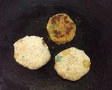A picture of step 4 of Pumpkin tikki chaat.