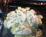Foto del paso 6 de la receta: Lomos de dorada con patatas al horno