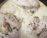 Foto del paso 2 de la receta: Suprema a la crema con guarnición de hinojo, tomate y huevo