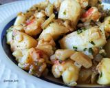 Foto del paso 7 de la receta: Potón y gambones al ajillo