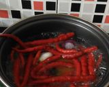 Foto langkah ke 1 dari resep Sambalado Uok Teri praktis.