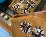A picture of step 3 of Chocolate crackle cookies.