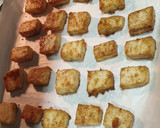 Foto del paso 3 de la receta: Espaguetis con salsa de roquefort, tofu y coliflor al horno