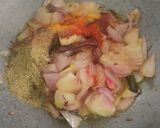 A picture of step 1 of Matar Ki Ghugni/ Bihari Style Matar Ka Sukha Ghugni.