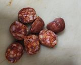 A picture of step 1 of Lentils with Chorizo in a Pressure Cooker.