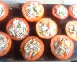 Foto langkah ke 3 dari resep Baked Tomato with Tuna n Cheese.